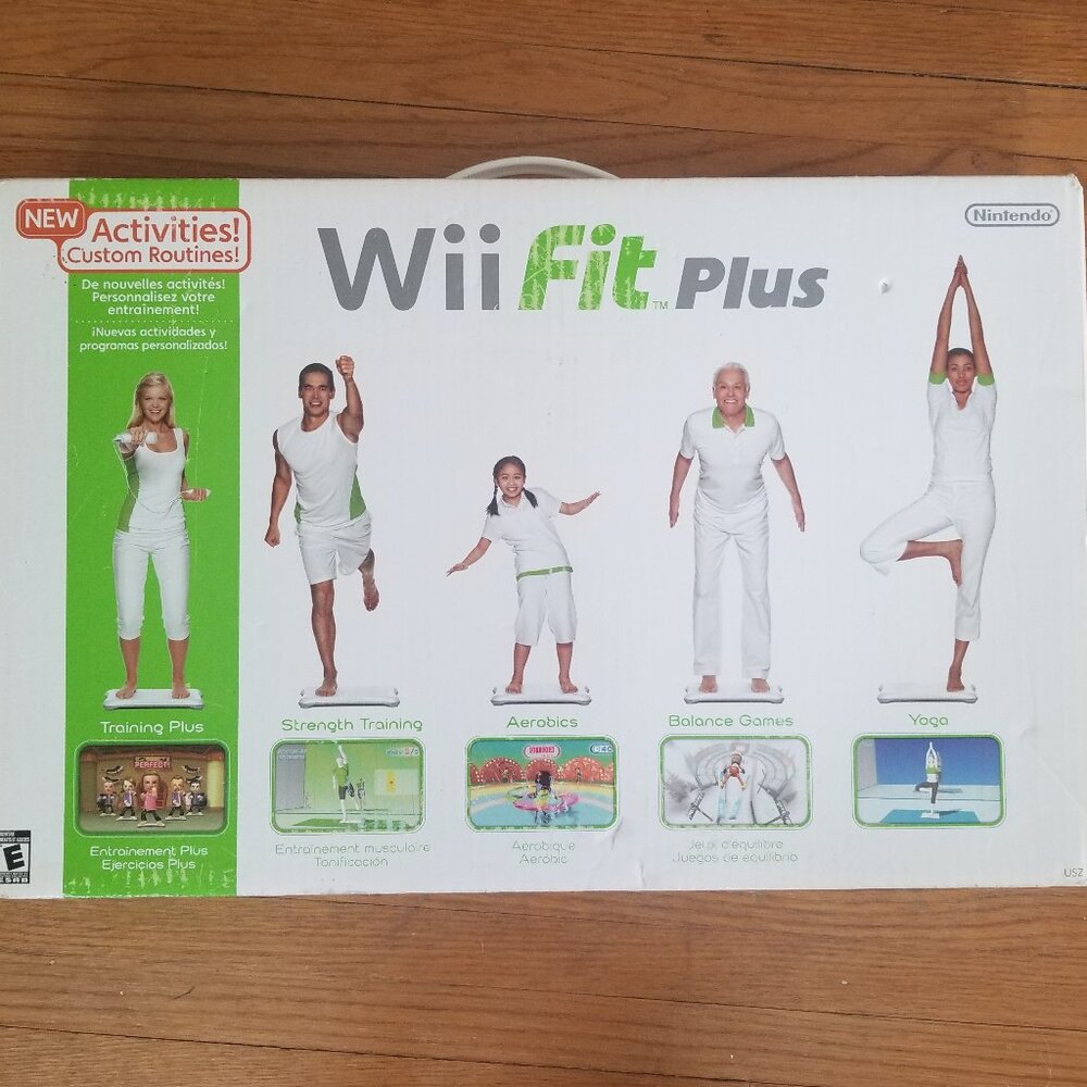 Wii Fit Plus Workout Exercise Unit NWTO